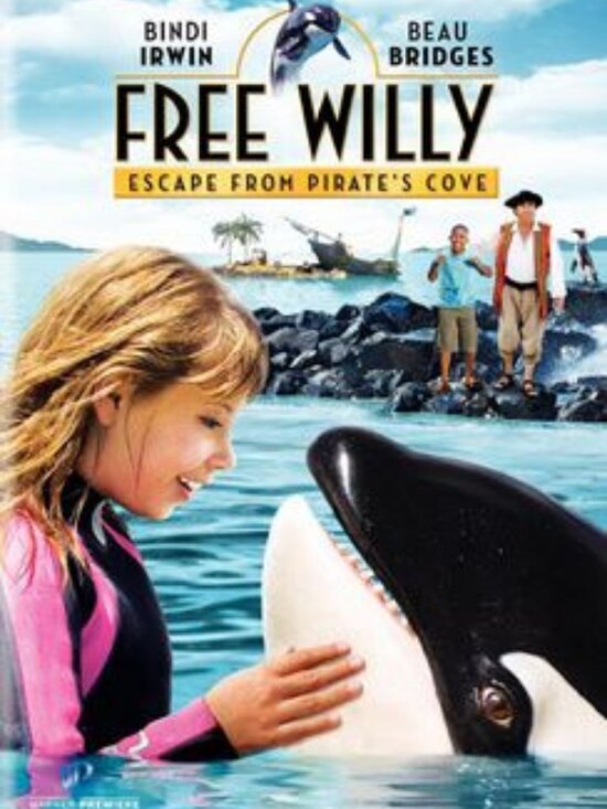 Free Willy Escape From Pirates Cove Sealed DVD Family Adventure Film 2010 - Picture 1 of 3